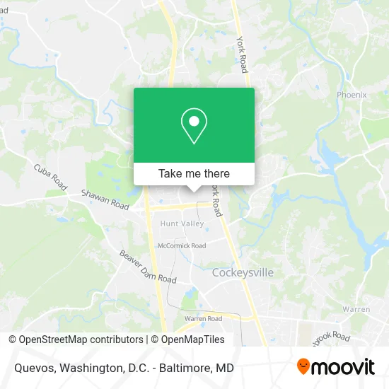 Quevos map