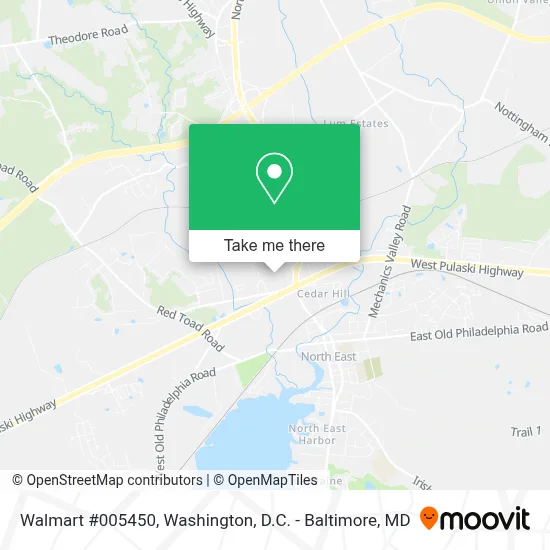 Walmart #005450 map