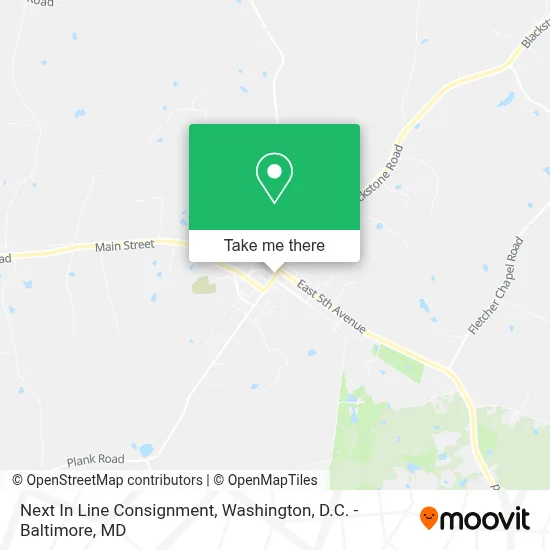 Next In Line Consignment map