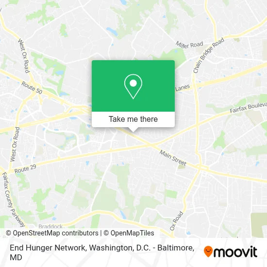 End Hunger Network map