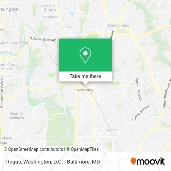 Regus map