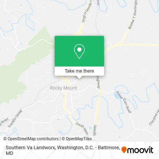 Southern Va Landworx map