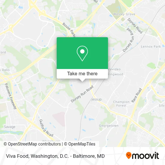 Viva Food map