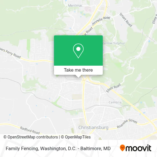 Family Fencing map