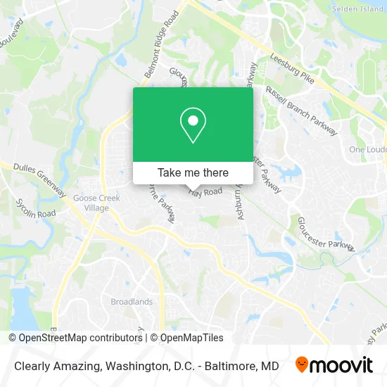 Clearly Amazing map