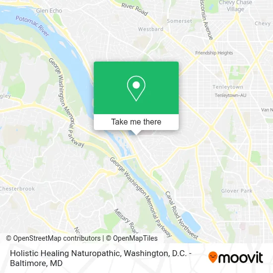 Holistic Healing Naturopathic map