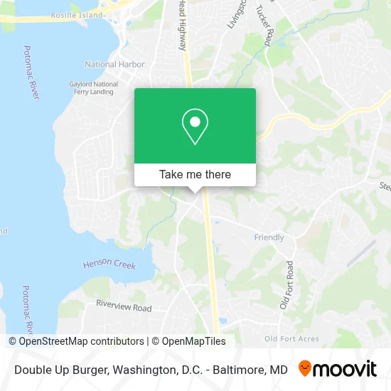 Double Up Burger map