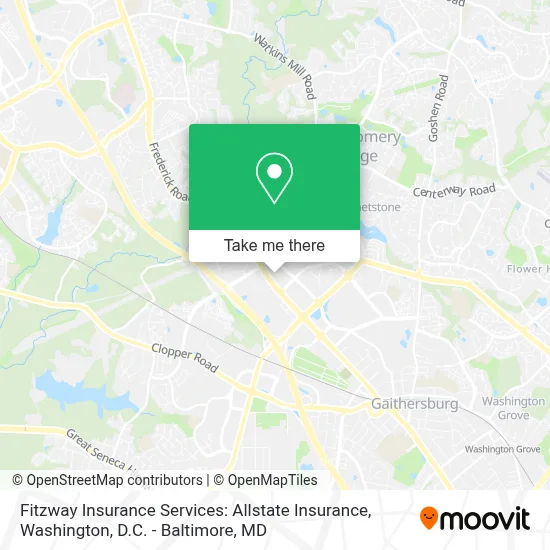 Fitzway Insurance Services: Allstate Insurance map