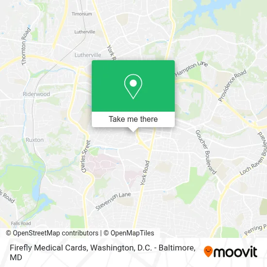 Firefly Medical Cards map