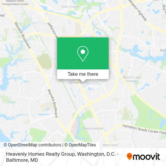 Heavenly Homes Realty Group map