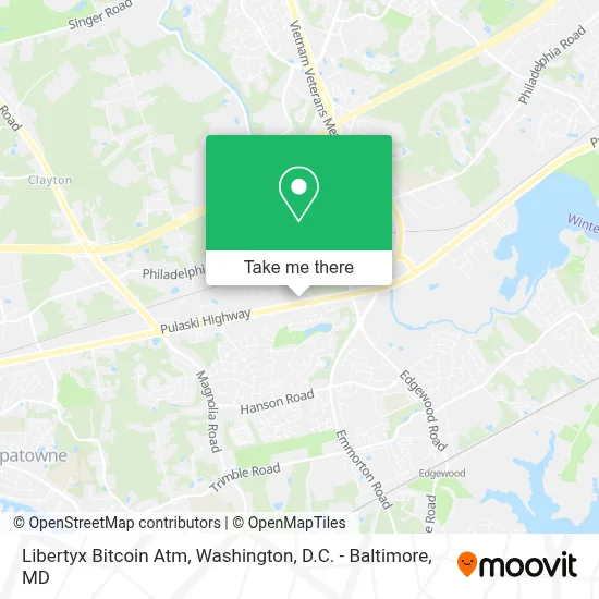 Libertyx Bitcoin Atm map