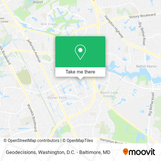 Geodecisions map