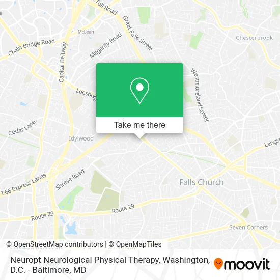 Neuropt Neurological Physical Therapy map