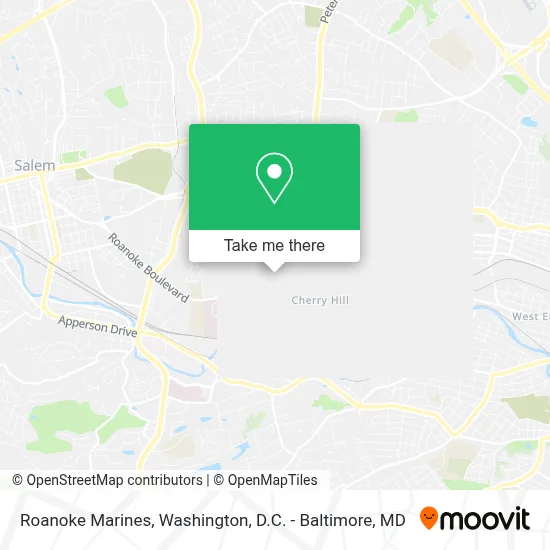 Roanoke Marines map