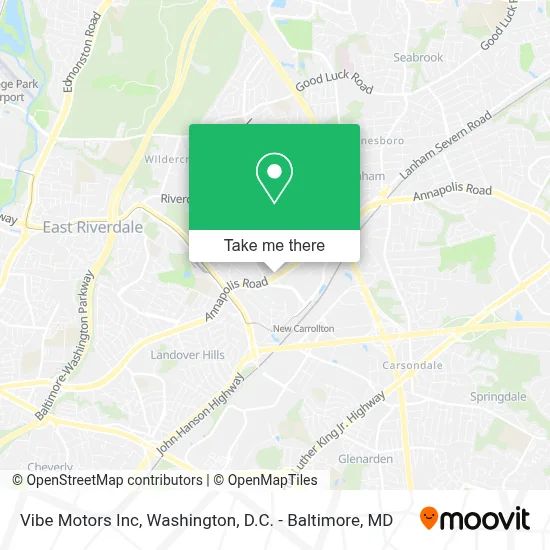 Vibe Motors Inc map