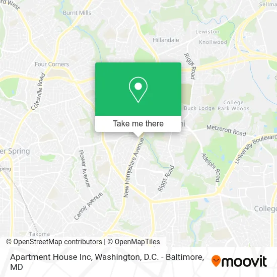Apartment House Inc map