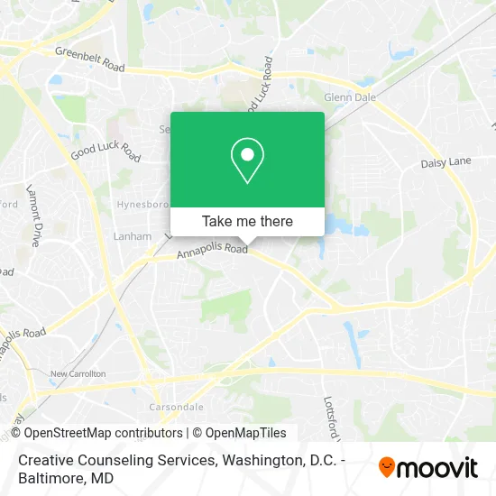 Creative Counseling Services map
