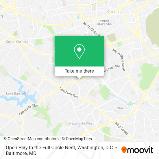 Open Play In the Full Circle Nest map