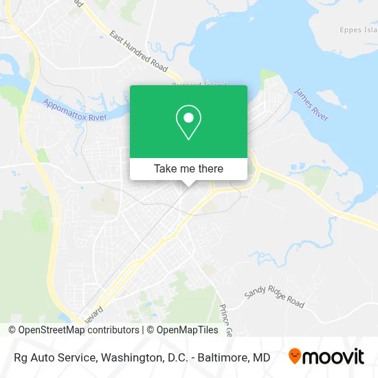 Rg Auto Service map
