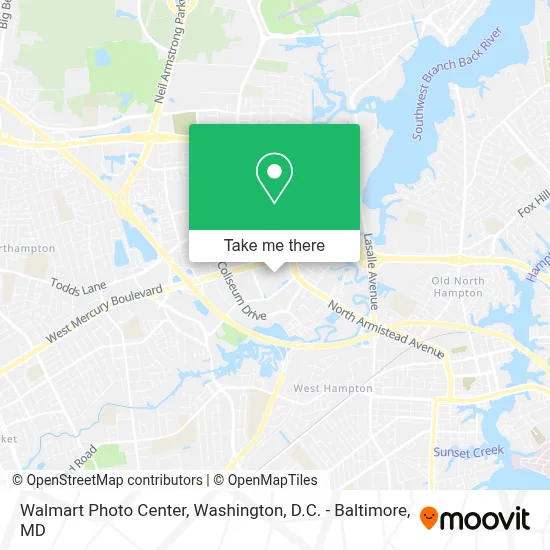 Walmart Photo Center map