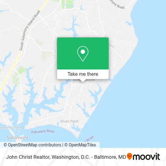 John Christ Realtor map