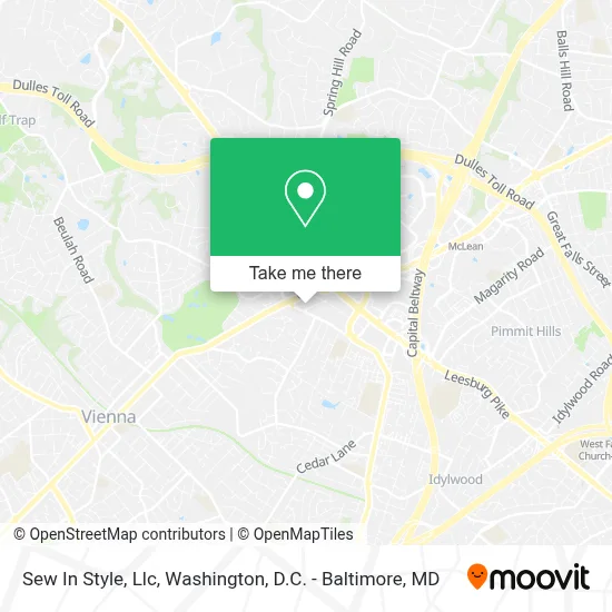 Sew In Style, Llc map