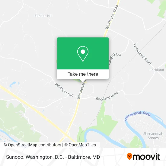 Sunoco map