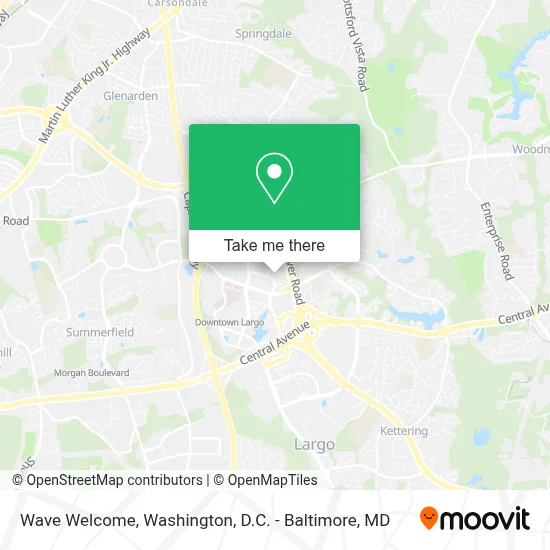 Wave Welcome map