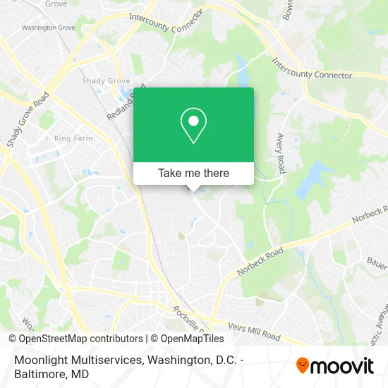 Moonlight Multiservices map