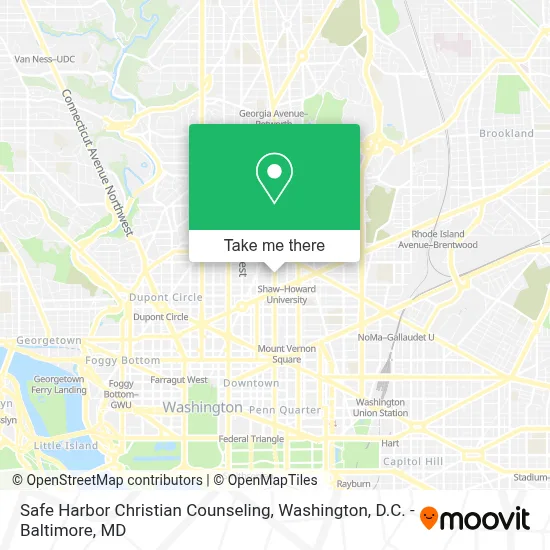Safe Harbor Christian Counseling map