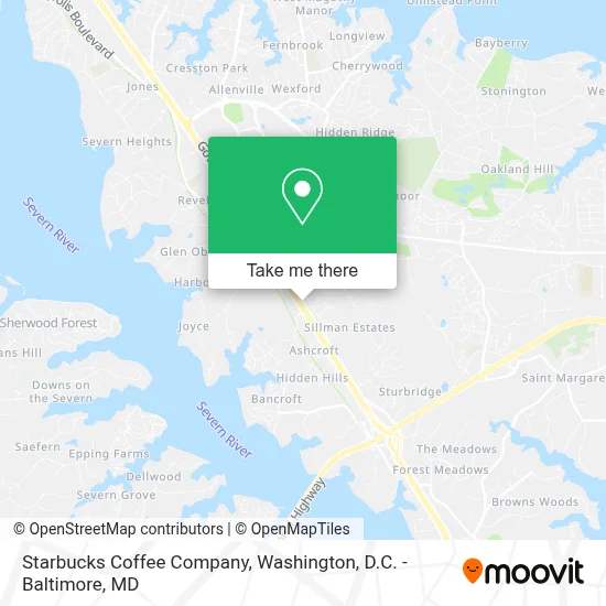 Starbucks Coffee Company map