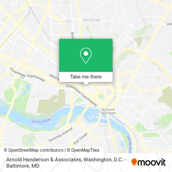 Arnold Henderson & Associates map