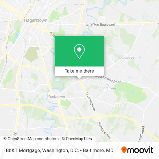 Bb&T Mortgage map