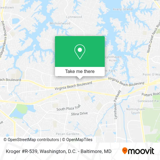 Kroger #R-539 map