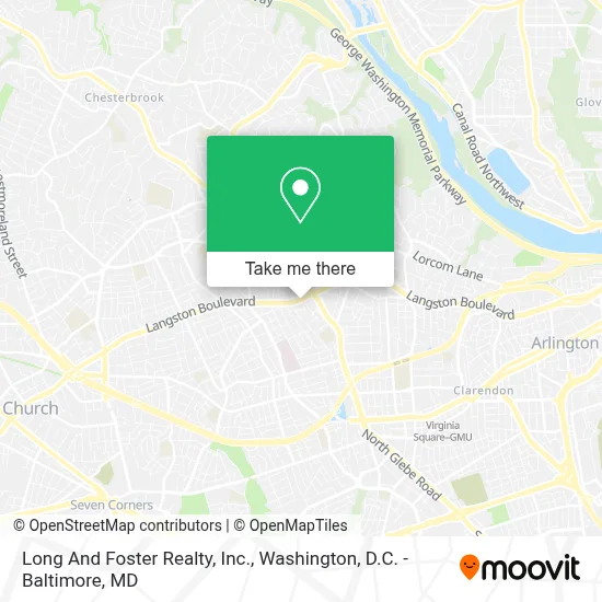 Long And Foster Realty, Inc. map