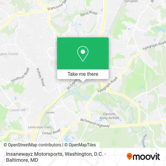 Insanewayz Motorsports map