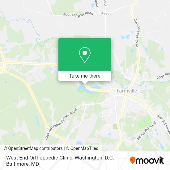 West End Orthopaedic Clinic map