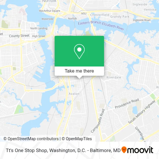 Tt's One Stop Shop map