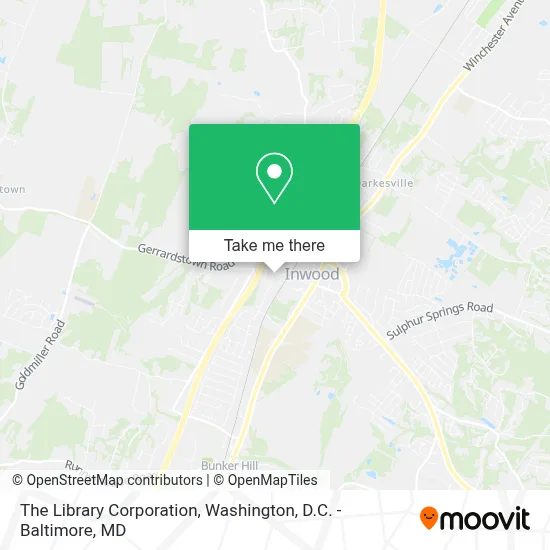 The Library Corporation map