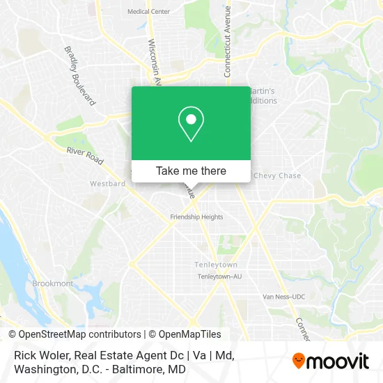 Rick Woler, Real Estate Agent Dc | Va | Md map