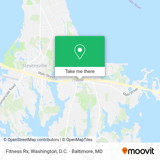 Fitness Rx map