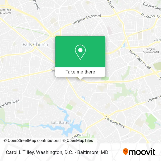 Carol L Tilley map