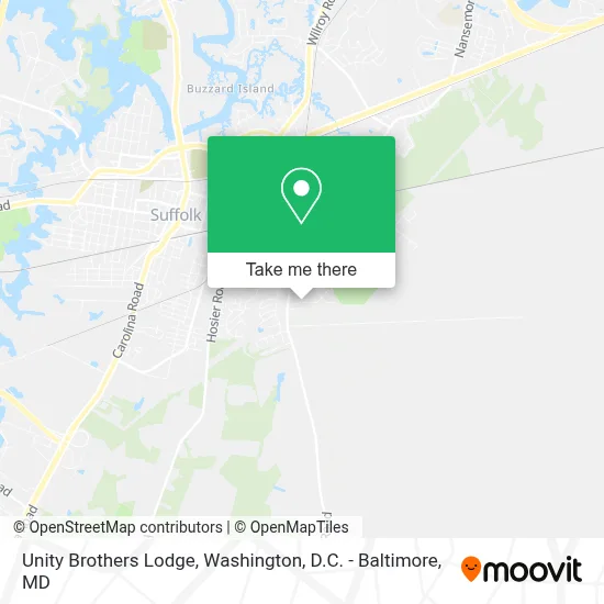 Unity Brothers Lodge map