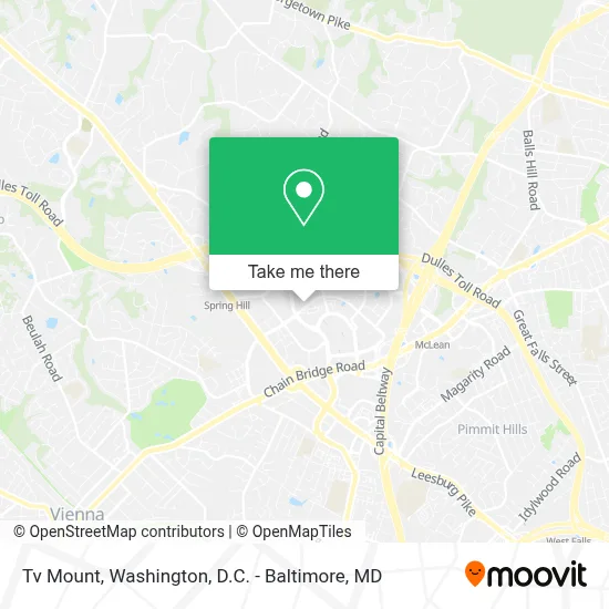Tv Mount map