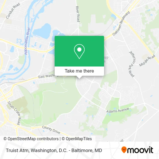 Truist Atm map