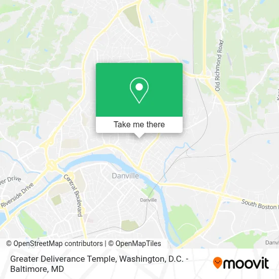 Greater Deliverance Temple map