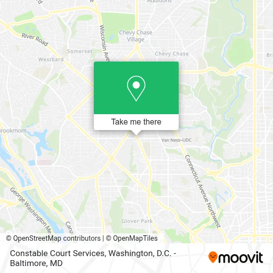 Constable Court Services map