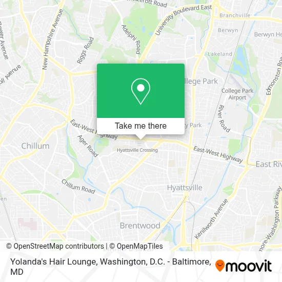 Yolanda's Hair Lounge map