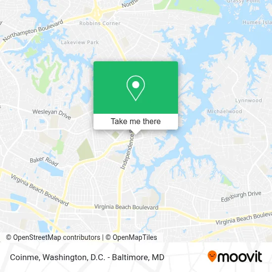 Coinme map