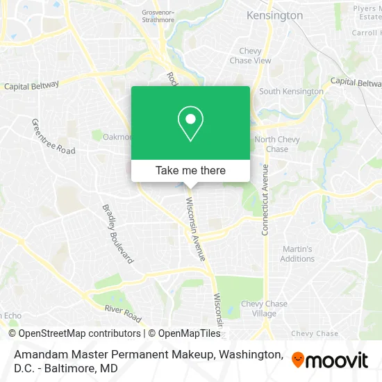 Amandam Master Permanent Makeup map